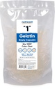 Nutricost Capsule goale Gelatină Dimensiune 1-1000 Capsule goale clare "1' Gel - Kosher, Non-GMO, Soy Free, Gluten Free