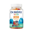 DR. MORITZ Copii Multivitamine Gummies 14 Vitamine esentiale Suplimentul zilnic pentru vârstele 2+ Vitamina ACDE Vegetarian B6 B12 Zinc Biotin Gummy Multivitamine pentru copii- (conte 60)