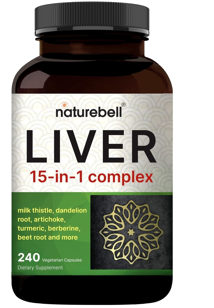 Complex 15-in-1 de ficat, 240 Capsule Veggie 