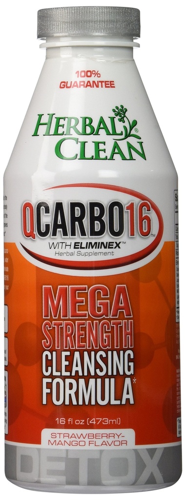 Herbal Clean BNG Enterprises Q Carbo lichid Straw Drinks, Mango, 16 Ounce