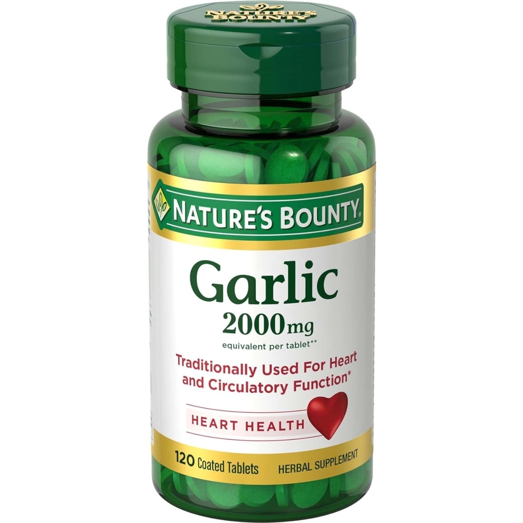 Nature's Bounty Usturoi 2000mg, Tablete 120 ea
