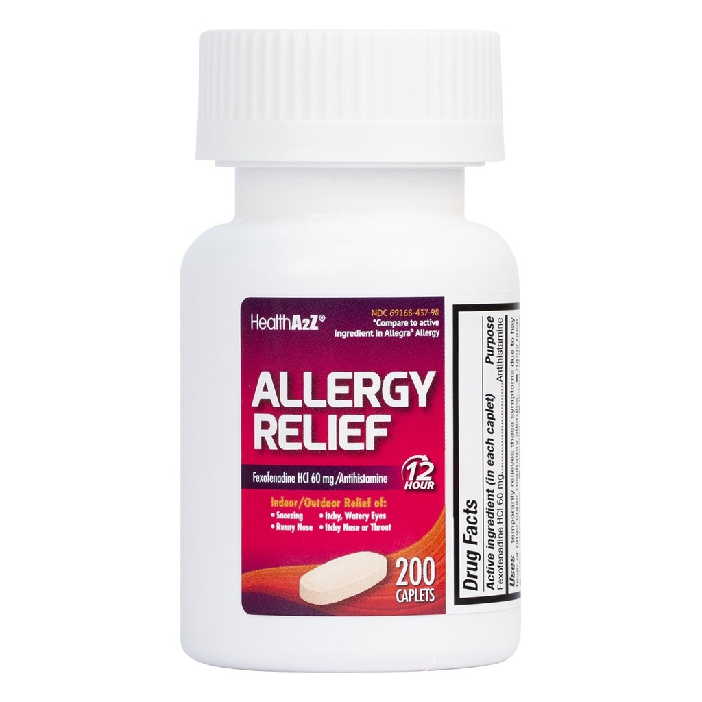 HealthA2Z® Fexofenadină clorhidrat 60mg 