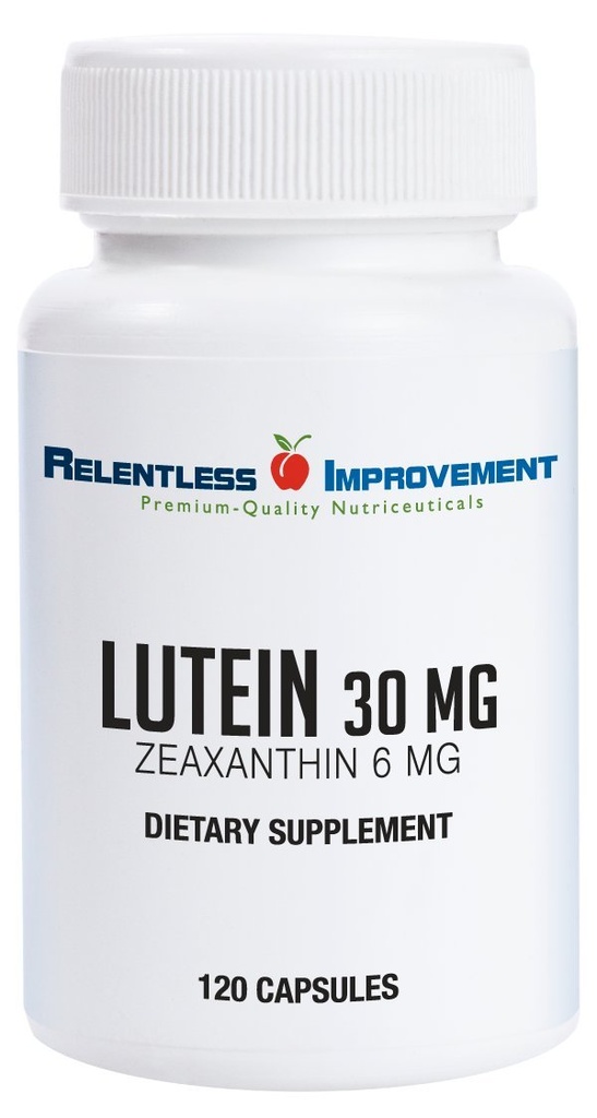 Mare potenta 30mg Lutein Plus 6mg Zeaxanthin 120 Vege-Capsules extract natural Marigold pentru sanatatea ochilor Nu Fillers 100% Material activ