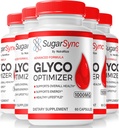 NutraRize (5 ambalaj) Sincronizare zahăr Glyco Optimizer Capsule, Official SugarSync Glyco Optimiser, Sugar Sync Joint Optimizer, Sugar Sync Gluco Cleanse Detox Formula, SugarSync Glycol Recenzii (300 capsule)