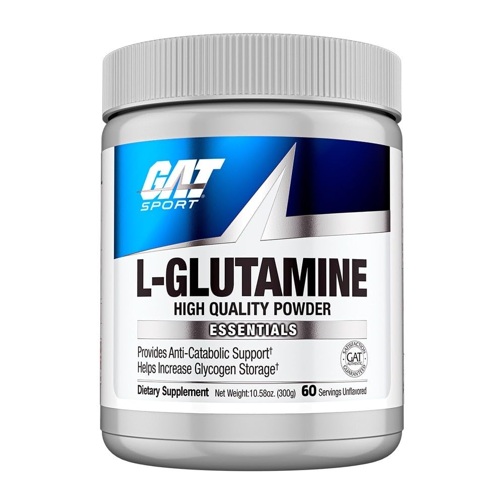 GAT SPORT L-glutamină Nearomatizată 10.58oz 300g