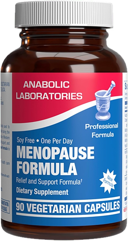 Phytoestrogen Menopause Supliment pentru femei - Formula clinică cu Dong Quai Vitex & Black Cohosh pentru Menopause Hot Flashes Night Sweats Mood Support & More - O capsulă zilnică - 1 lună de aprovizionare