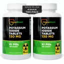 Comprimate de iod de potasiu - 130 mg Comprimate de iod pentru expunere la radiații 