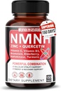 NMNH 600 mg cu Zinc, Querbetin, Vitamina D3, Elderberry & Nattokinaza 