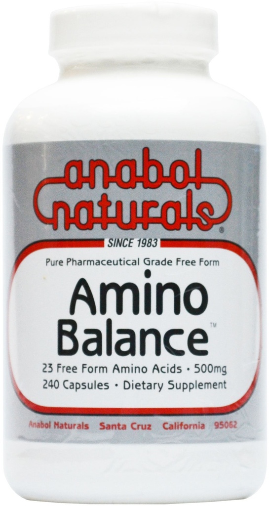 Amino Balance 240 capace, Amino Suplimentul energetic, Complet 23 Freeform Amino Blend Formula cu B