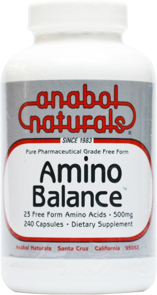 Amino Balance 240 capace, Amino Suplimentul energetic, Complet 23 Freeform Amino Blend Formula cu B