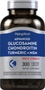 Piping Rock Glucosamine Chondroitin MSM Turmeric 