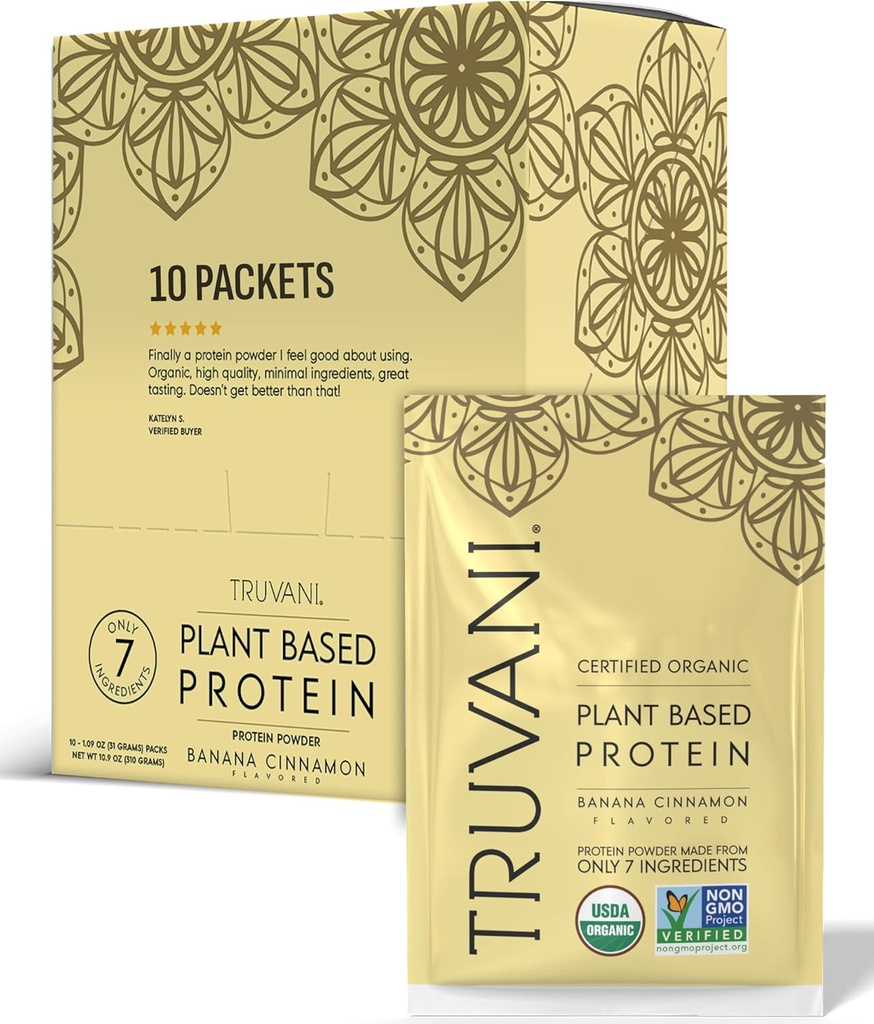 Truvani Vegan Pea Powder Proteina 