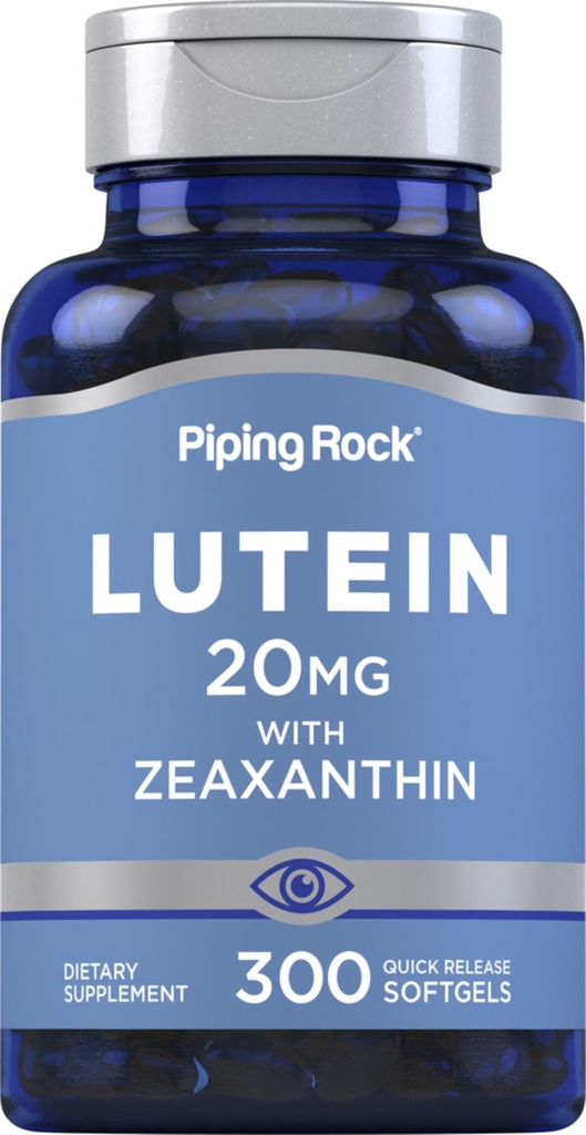 Piping Rock Lutein și Zeaxanthin Supliment 