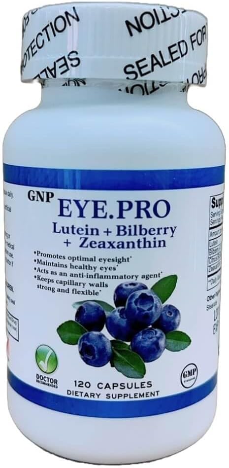 Eye Pro-Lutein, Billberry & Zeaxantină (120 de capace)