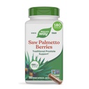 Natura's Way Saw Palmetto Berries, Traditional Prostate Support*, 585 mg per servire, Proiect non-GMO Verified, Vegan, 180 Capsule