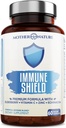 Advanced 7-in-1 Suport Imun pentru Alergii - Elderberry, Vitamina C, Zinc, și mai mult - Crește imunitatea la adulți și copii (60 Vegan capsule)