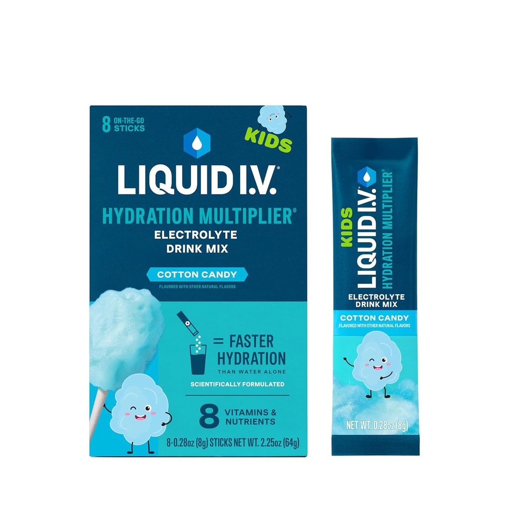 Lichid I.V.® Hidratare Multiplicator® +Kids - Bumbac Candy 
