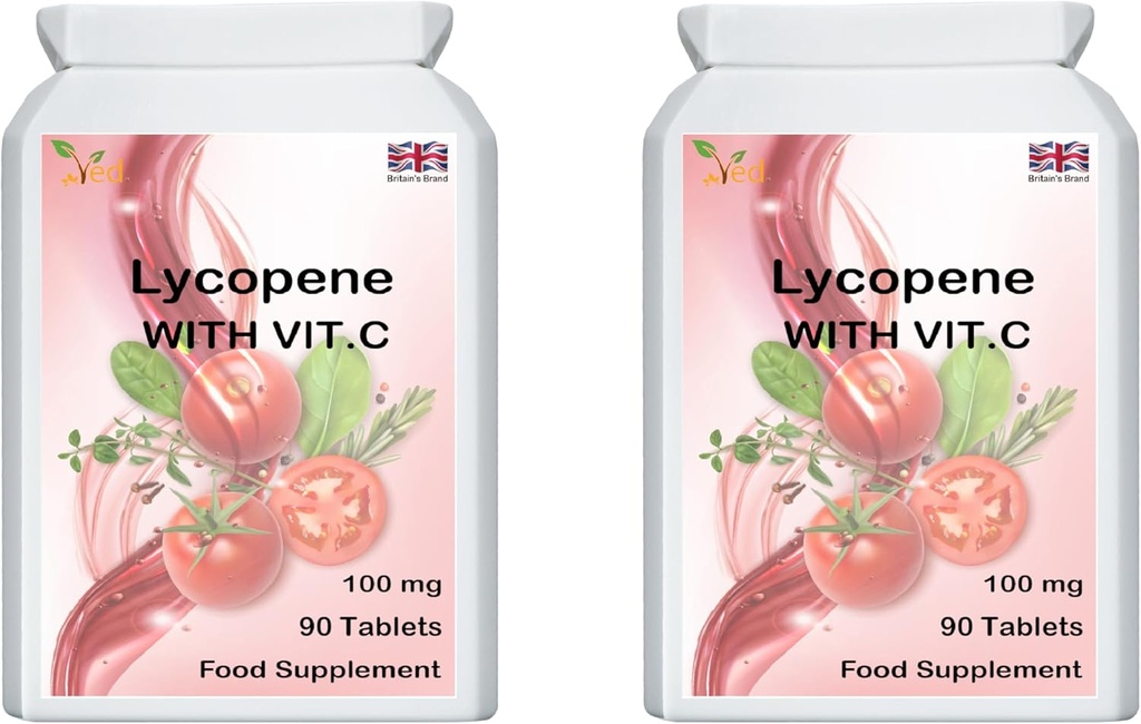 Suplimentul Licopen Ved 100 mg 90 comprimate (Pachet de 2)