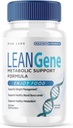 rize laboratoare Lean Gene Supliment, suport metabolic Formula pentru pierderea in greutate avansata, capsule de putere maxima, toate-naturale pastile (60 capsule)