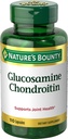 Natura's Bounty Glucosamine Chondroitin pastile și suplimente alimentare, sprijin sănătate comună, 110 capsule