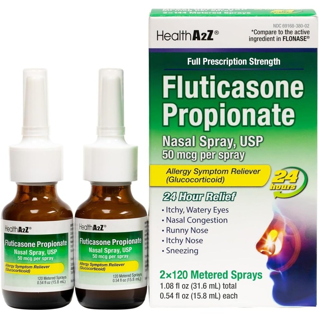 HealthA2Z® Fluticasone Propionate Nasal Spray-uri 