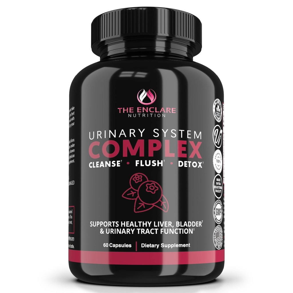 NUTRIŢIA ENCLARĂ D Mannose cu pastile de cranberry, Suport UTI pentru tractul urinar, Rinichi, Bladder, Ficat Cleanse, Detox. D-manoză capsule 1000mg, Cranberry Juice Powder, Dandelion & Hibiscus