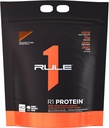 Articolul 1 Proteina R1 Whey Izolat - cu 25g Proteine & 6g BCAA Exclusiv din surse izolate și hidrolizate pentru recuperarea antrenamentului (10 lire*, ciocolată Fudge)