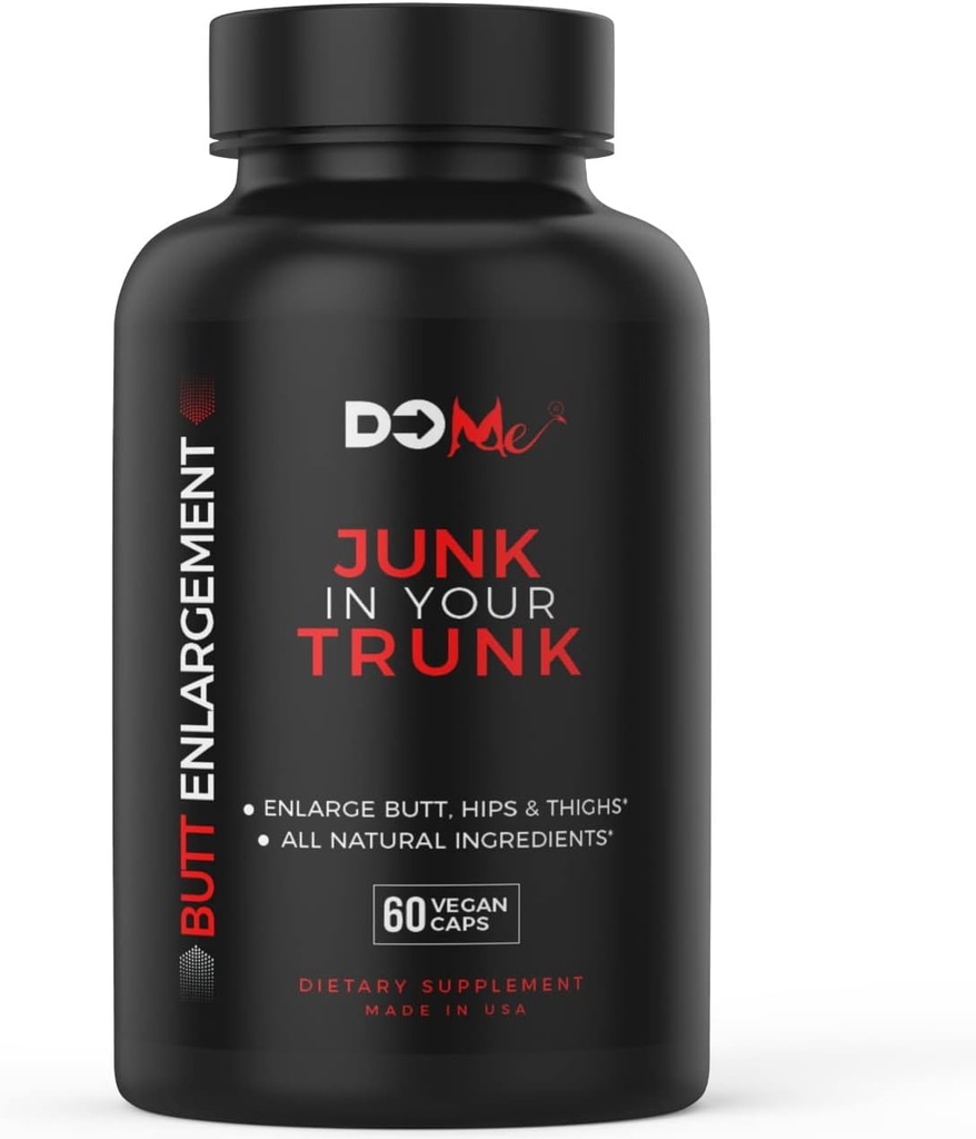 Pastile naturale de mărire a fundului pentru femei - Suplimente de creștere premium pentru curbe Fuller, Suport Glute & încredere - Constructor Booty non-invazive cu formula de bază de plante, alternativă sigură la chirurgie