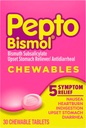 Pepto Bismol Pepto-Bismol Comprimate masticabile, 30 ct