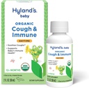 Hyland's Baby Organic Cough Syrup and Immune Support with Agave, Elderberry and Pomegranate, Soothes Cough, and Supports Imunity, Daytime, 2 Fl. Oz.