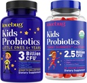 Lovebug Perle Probiotice Multi-Tren și Gummy Bundle Probiotic pe bază de sol