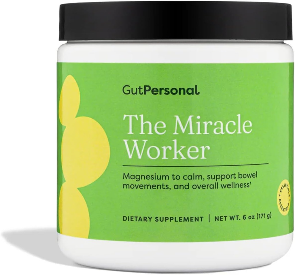 Miracle Worker Magneziu Glicinat pulbere pentru somn - supliment de magneziu bea pulbere ajută la reducerea stresului și regularitate în timp ce Easing Crampe musculare cu aromă de căpșuni - 30 Serviri
