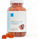 Consultanta Sanatate Fibra Supliment Gummies - Sugar Free Multi Fruit Flavor - 6g Prebiotic Plant based Fiber Blend - 120 Conte