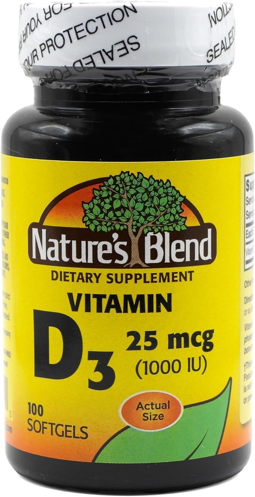 Blend Vitamina D3 25 MCG (1000 UI)
