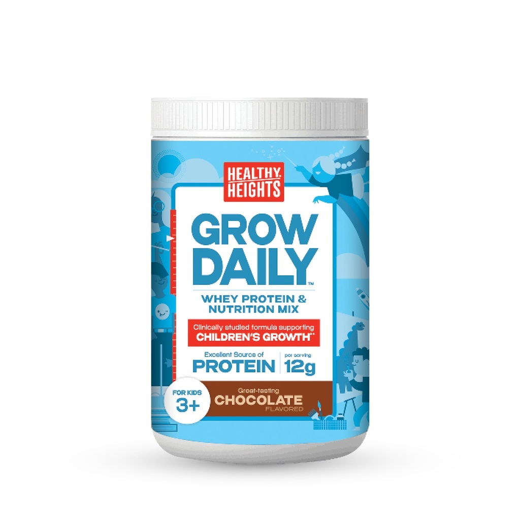 Heights sanatos creste zilnic copii bautura de proteine Mix (Cocolat) - Shake de proteine mare pentru copii 3+