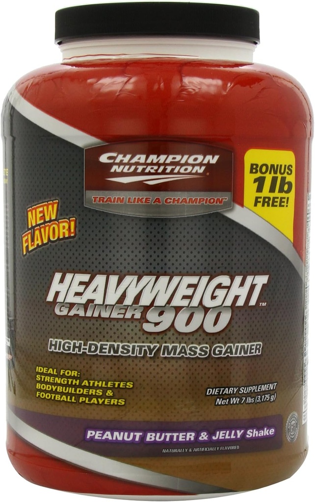 Champion Nutrition HV Gainer 900 Peanut Plus Jelly, 7.15 Lire