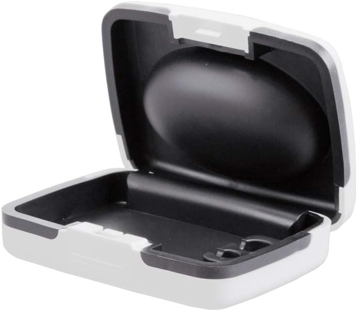 Soundlink Audy Aid Case Hard Storage Box with Battery Compartment for BTE CIC ITE ITC Heading Helds Portable