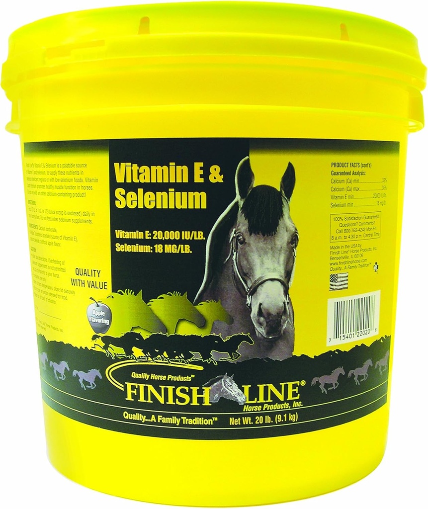Finisaj Produse de cai Vitamina E- Seleniu
