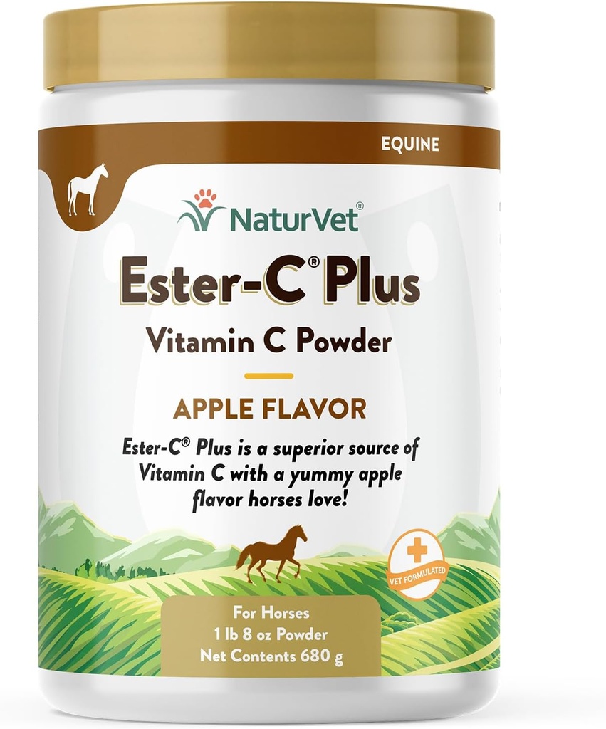 NaturVet Ester-C Plus pulbere (Jar) 1,5 lbs.