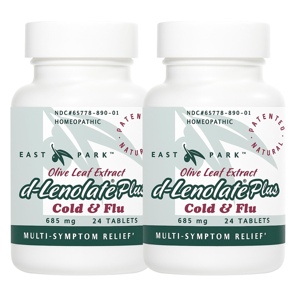 EAST PARK d-Lenolate Plus Homeopatic Remedii Homeopatice & Flu pentru adulți și copii 