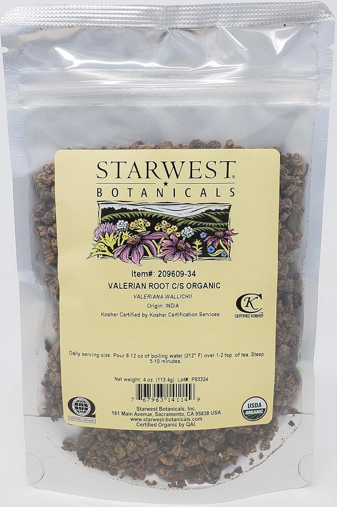 Rădăcină de valeriană organică C/S