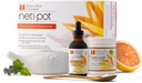 Himalayan Chandra Neti Pot Complete Sinus Curatenie sistem Starter Kit