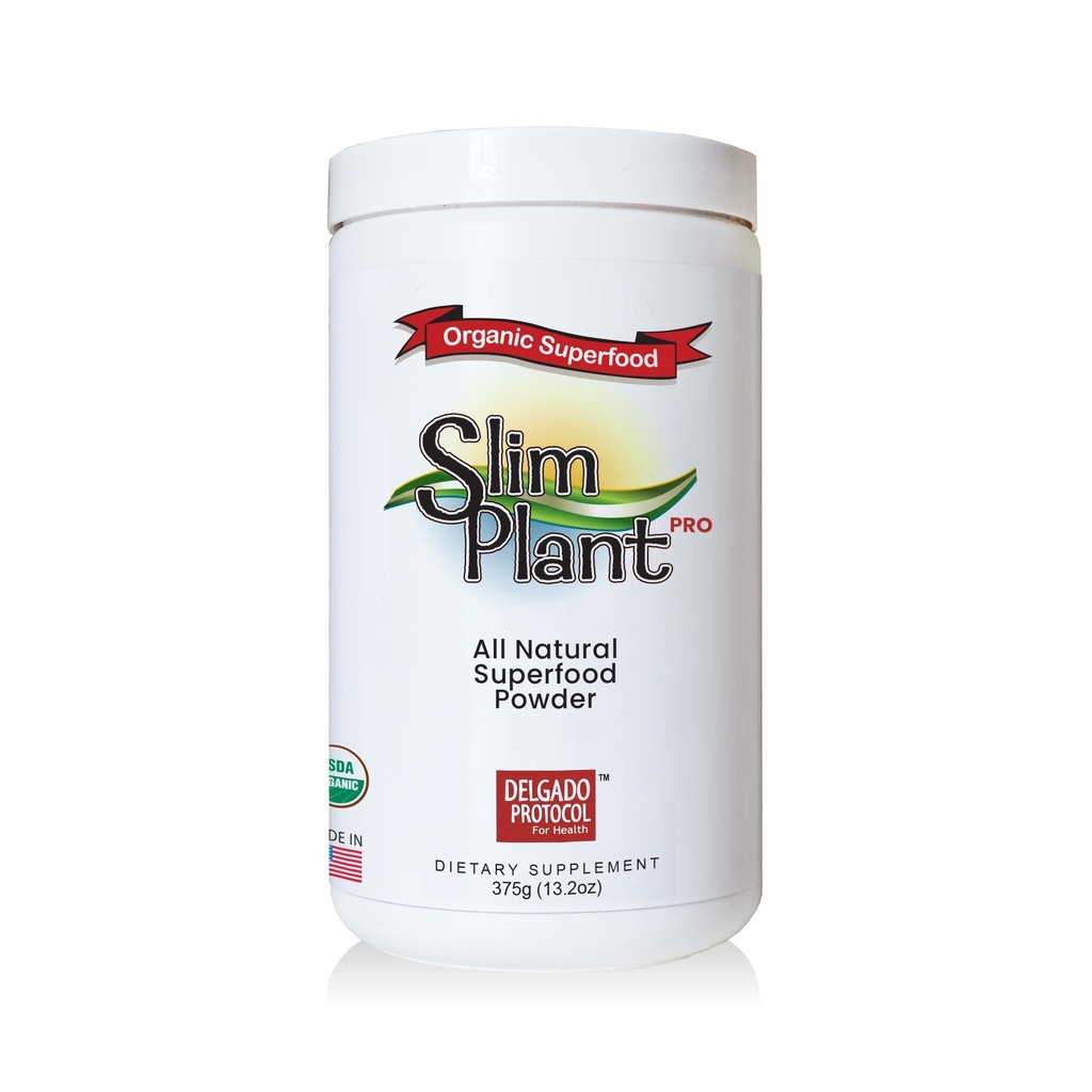 SlimPlant Pro - toate superalimentele naturale Pulbere de proteine w/ 35 Vitamine, Minerale și Ingrediente cu surse alimentare întregi (13.2 Ounces)