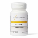 Terapice integrate Vitamina E - Supliment antioxidant pentru suport de sanatate cardiovasculara* - Suport cardiac* - Dairy-Free & Gluten-Free - 60 Softgels vitamine (60 Servings)