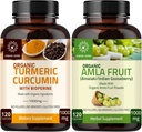 Curcumina şi capsulele de Amla