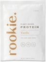 Proteina probiotică pe bază de plante - Pudră organică de proteine pe bază de mazăre cu profil complet de acid aminoacid, prebiotice și probiotice cu gust și peste 25 vitamine și minerale (10 Sachete, Vanilie)