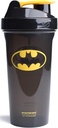 Smartshake Lite Justice League Protein Shaker Bottle 800ml – DC Comics Water Bottle, Leakproof BPA Free Gym Shaker Bottle for Protein Shakes And Protein Powder - Batman Logo