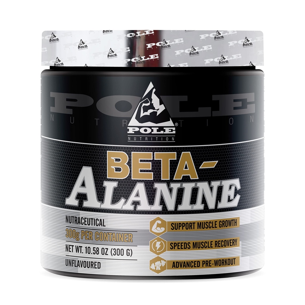 Pole Nutrition Beta-Alanină Nearomatizată, 300 Gram, 75 Servire