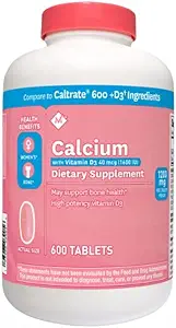 Mark Calciu 600 mg cu vitamina D-3 600 Tablete