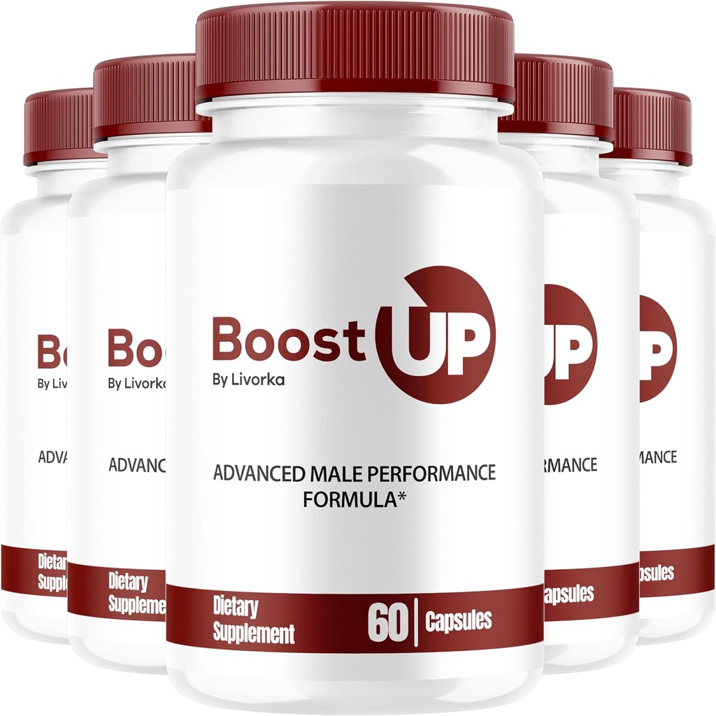 LIVORKA Boost Up Advanced Formula Supliment pentru bărbaţi - 300 Capsule - Ambalaj cu 5 capsule